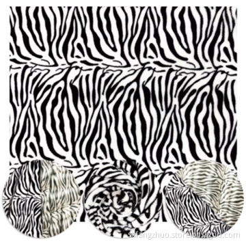 wholesale zebra design flannel fleece blanket